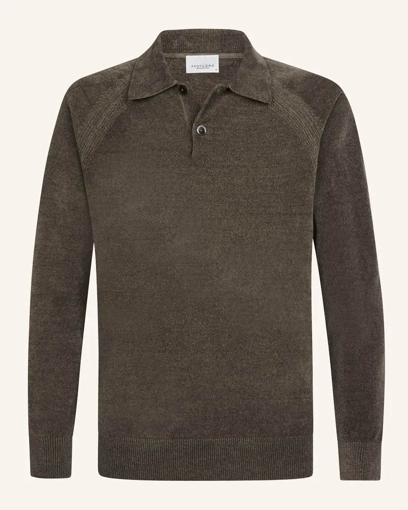 Profuomo Poloshirt braun Braun