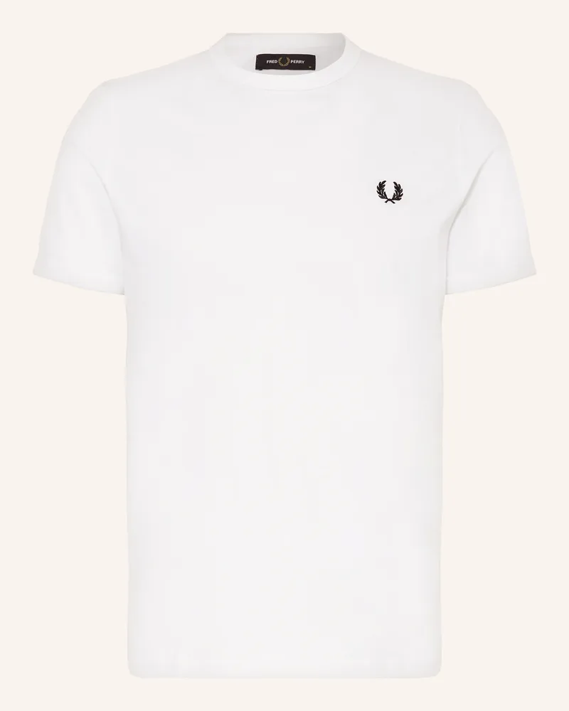 Fred Perry T-Shirt weiss Weiss