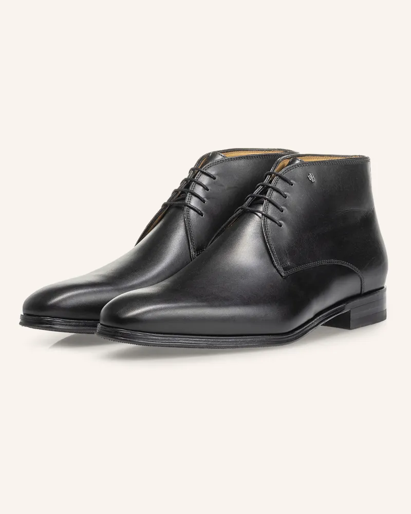 Floris van Bommel Schnürschuh Raffa 05 schwarz Schwarz