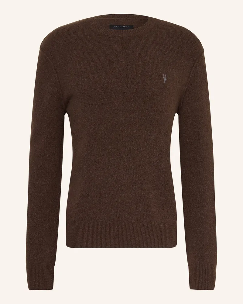 AllSaints Pullover STATTEN Dunkelbraun