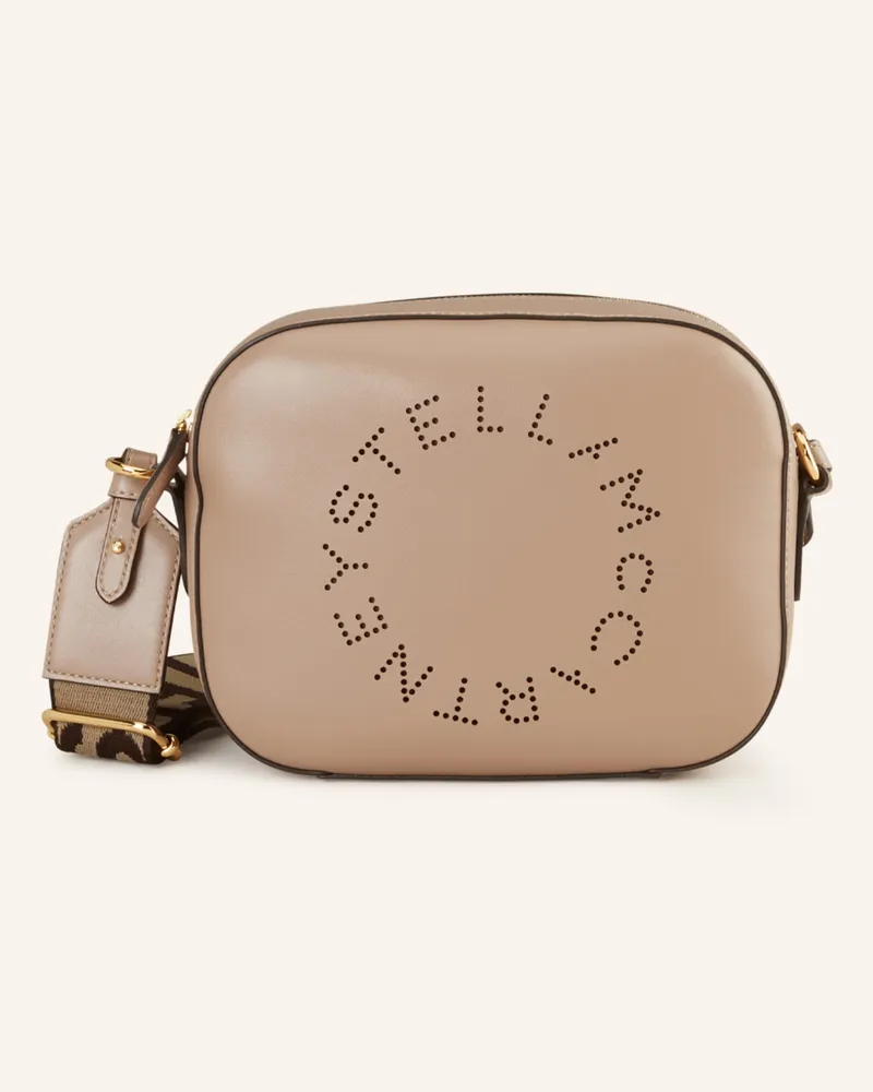 Stella McCartney Umhängetasche beige Braun