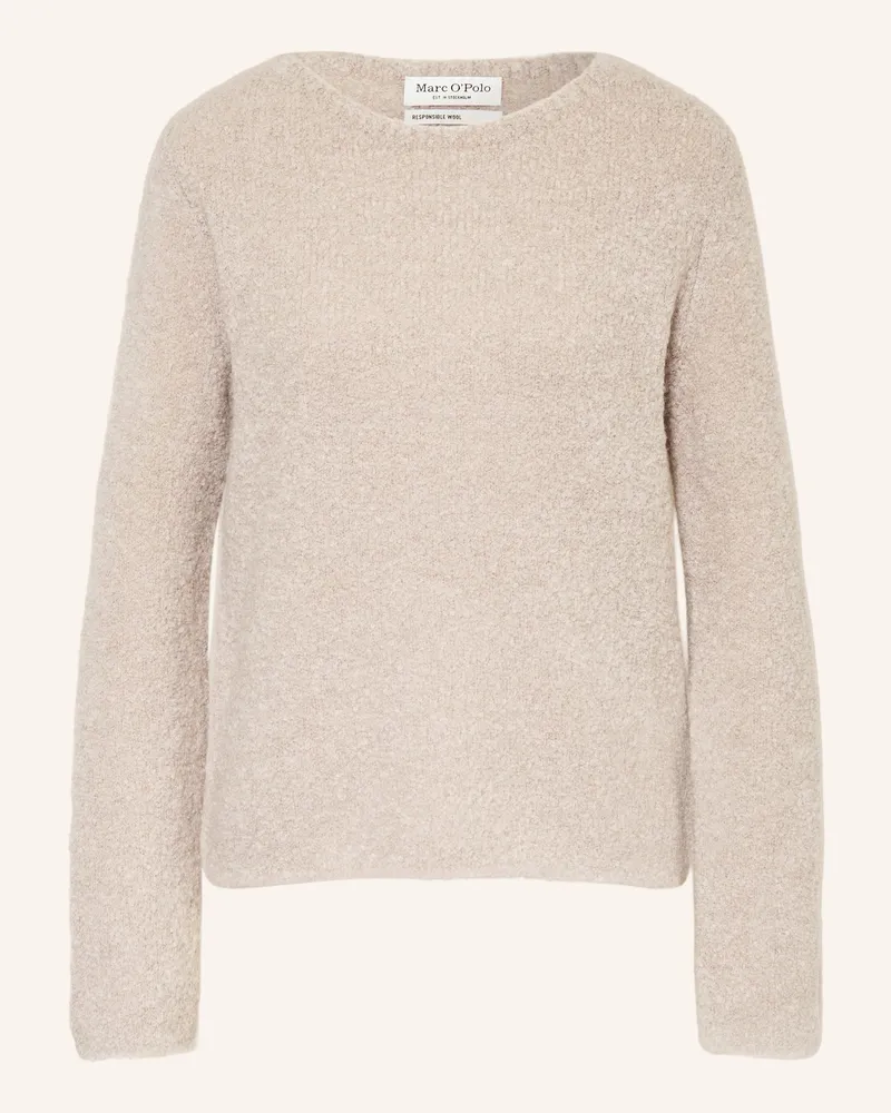 Marc O'Polo Pullover Hellbraun