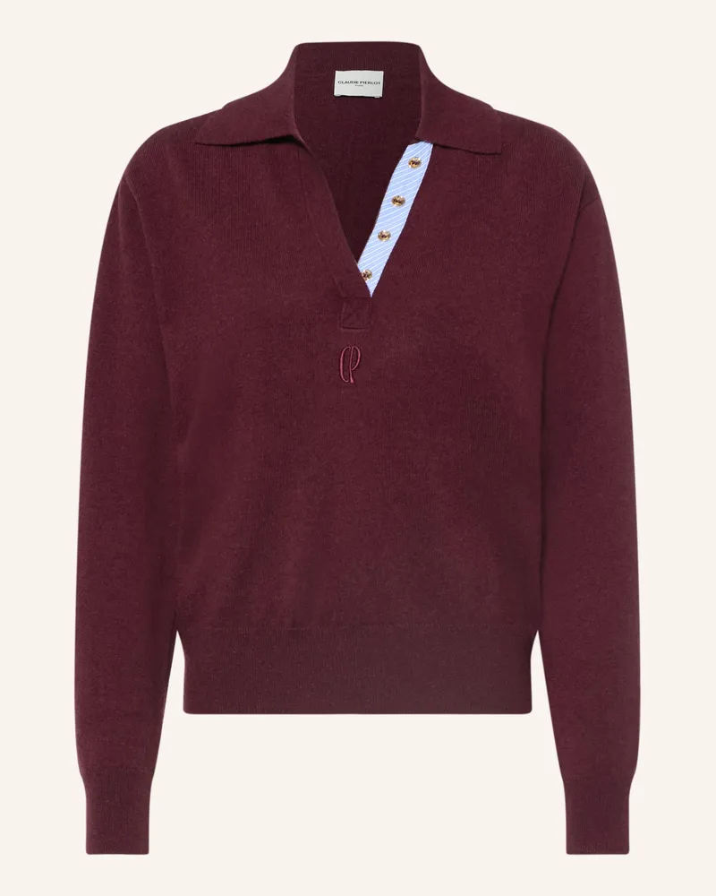 Claudie Pierlot Pullover lila Dunkelrot