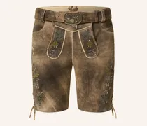 Trachten-Lederhose Schwarzhorn braun
