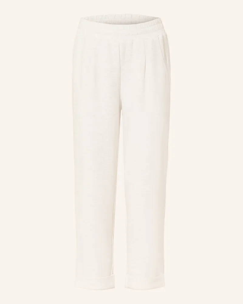 Varley Sweatpants THE ROLLED CUFF Creme