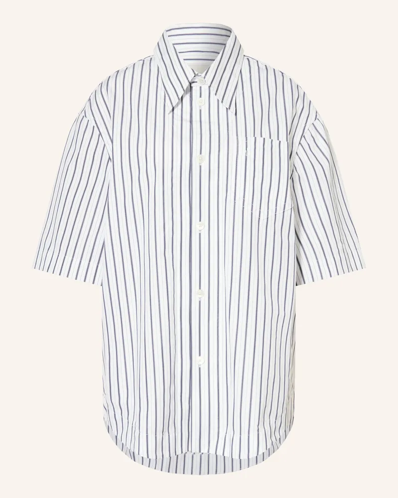 AMI Paris Oversized-Hemdbluse weiss Weiss