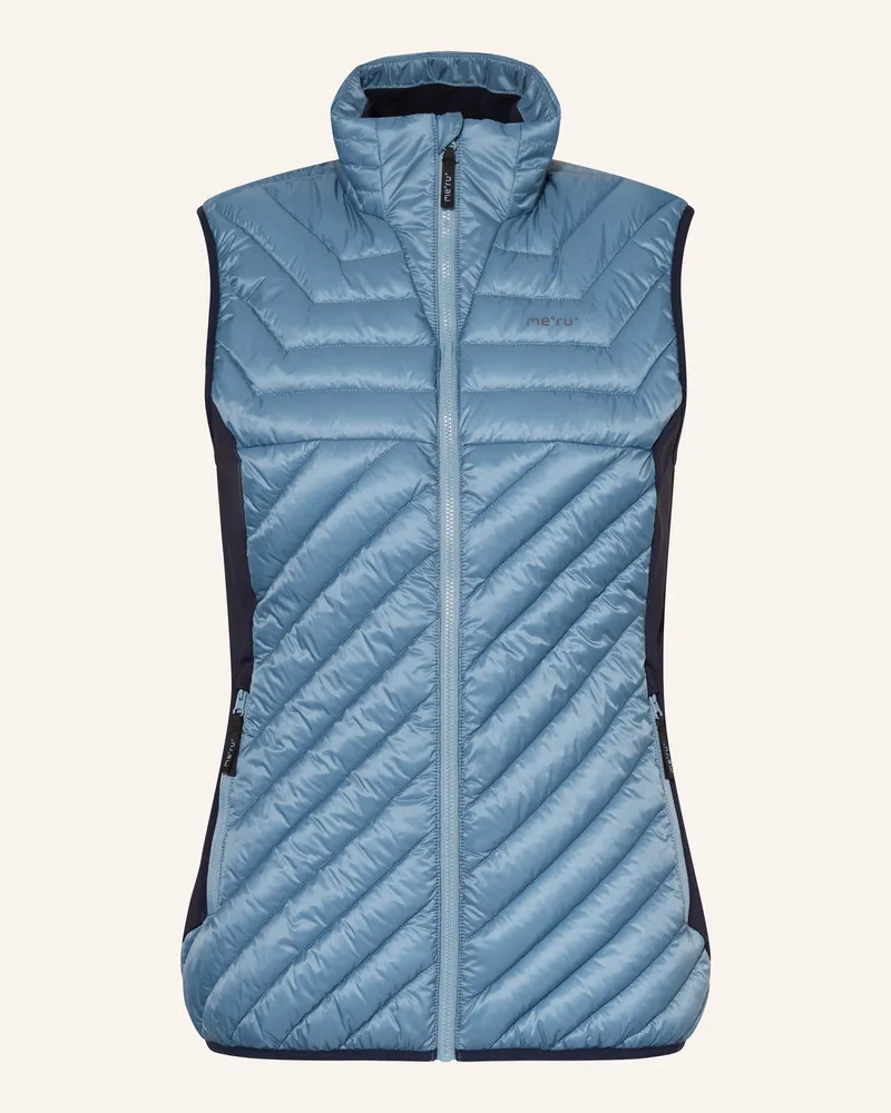 me°ru' Hybrid-Steppweste HUDDERSFIELD Blau
