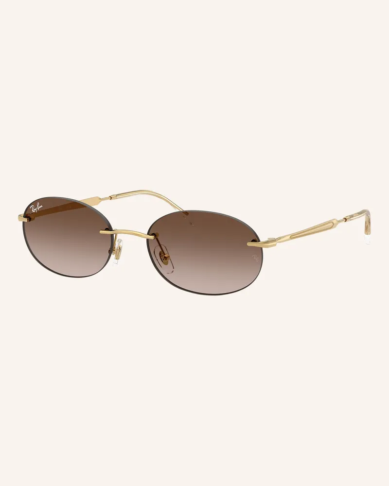 Ray Ban Sonnenbrille RB3767 Gold