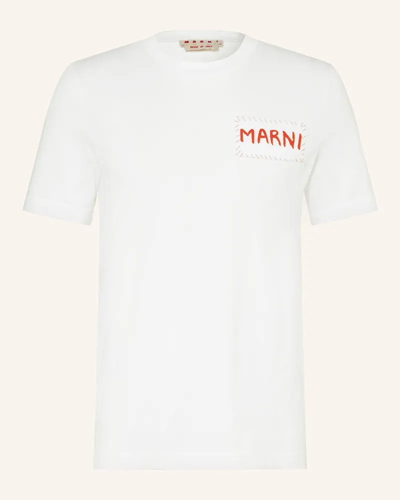 Marni T-Shirt weiss Weiss