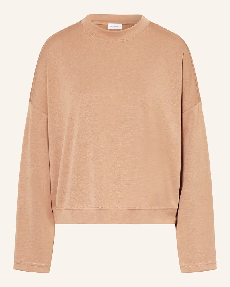 Darling Harbour Cropped-Longsleeve Caramel