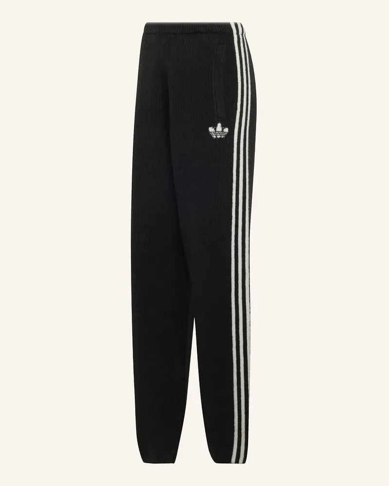 adidas Strickhose schwarz Schwarz