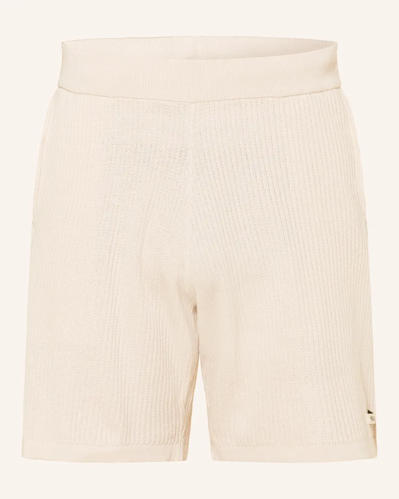 PEGADOR Strickshorts Campbell weiss Beige