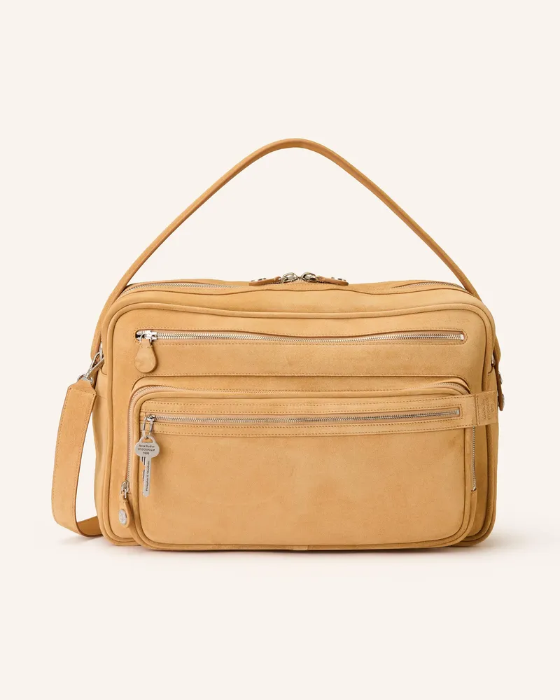 Acne Studios Schultertasche CAMERO Camel