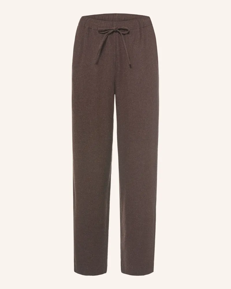 Marc O'Polo Hose Im Jogging-Stil braun Dunkelbraun