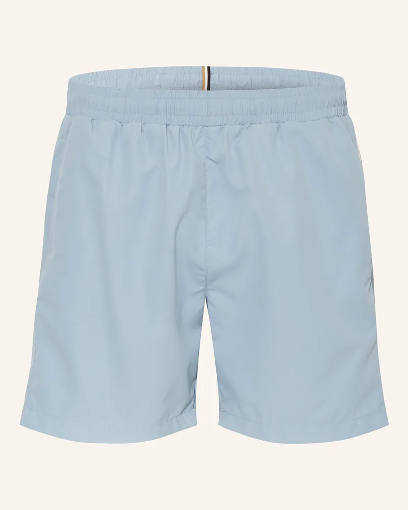 HUGO BOSS Badeshorts DOLPHIN Hellblau