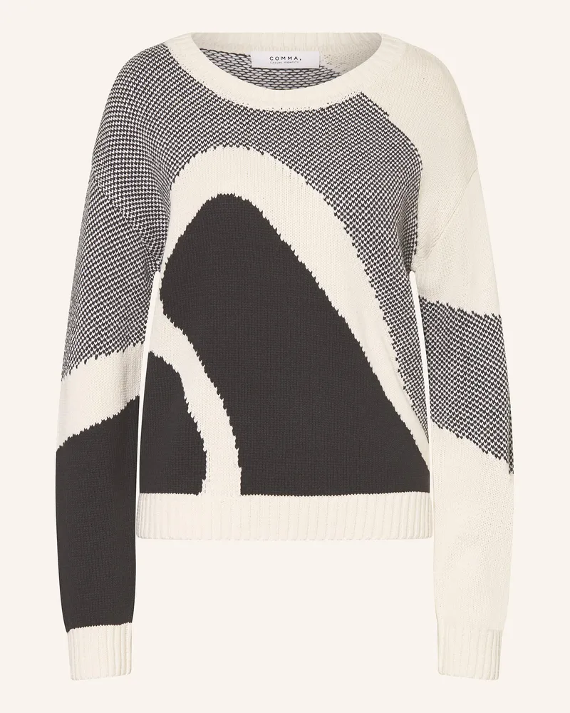 COMMA Pullover Ecru