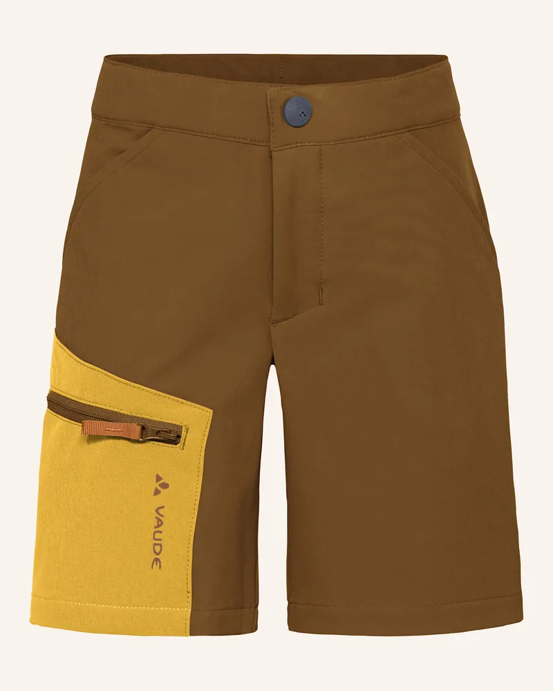 Vaude Outdoor-Hose Kids Rokua Shorts blau Braun