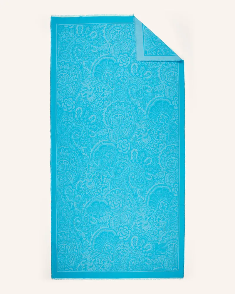 Etro Strandtuch blau Türkis