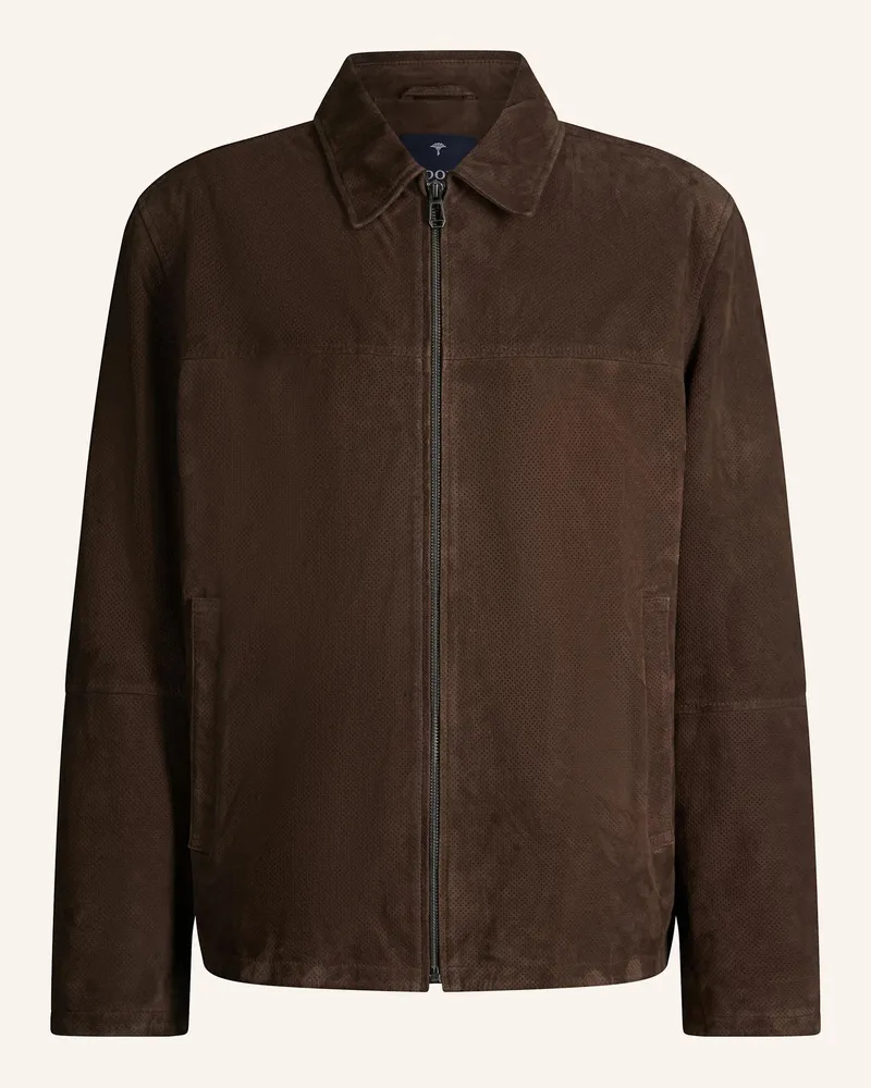 JOOP! Lederjacke braun Dunkelbraun