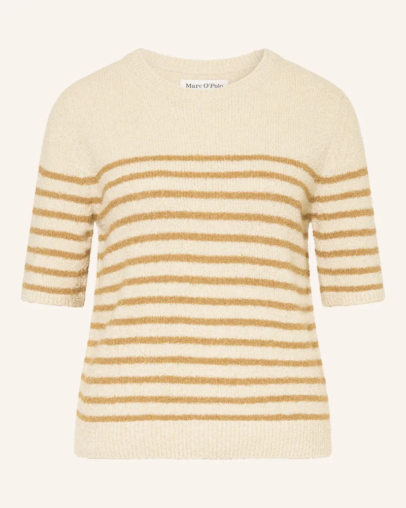 Marc O'Polo Bouclé-Pullover Hellbraun