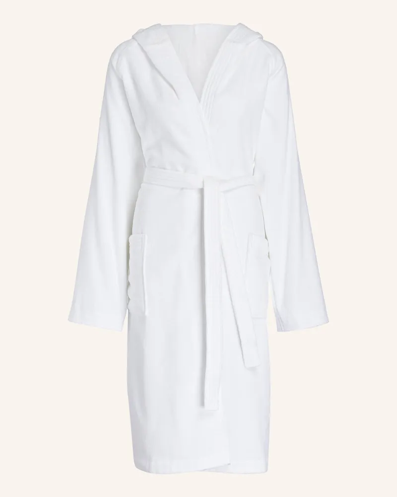 Vossen Unisex-Bademantel TEXAS Weiss