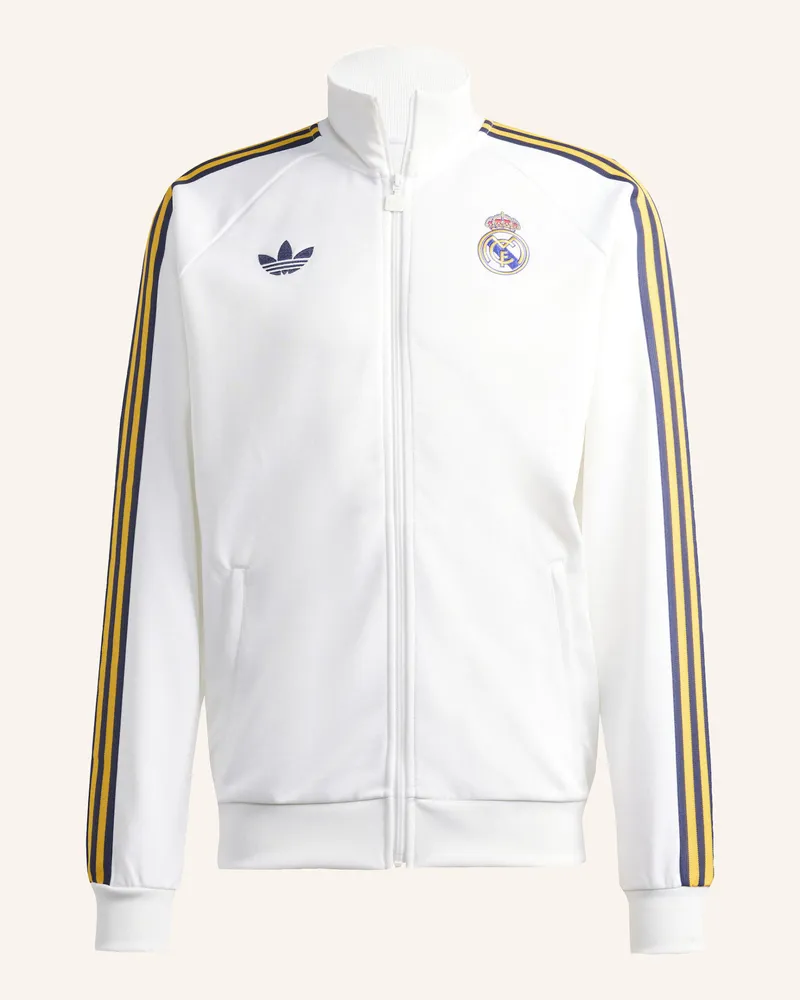 adidas Real Madrid Originals Jacke weiss Weiss