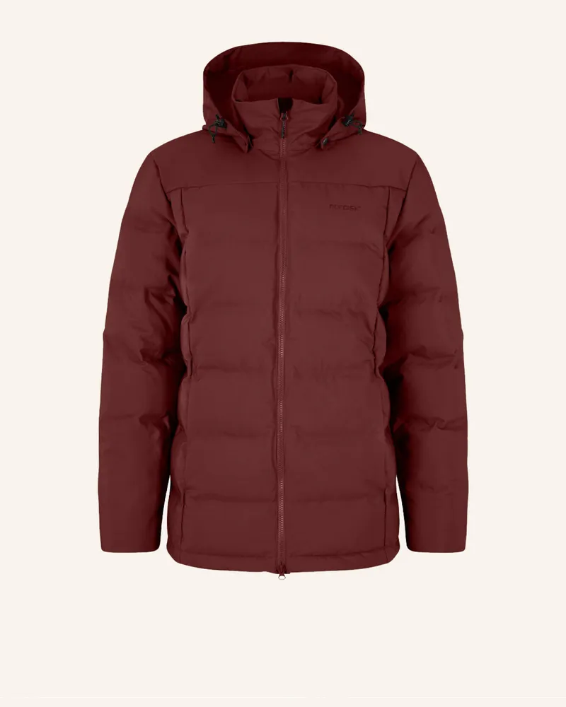 Nordisk Daunenjacke AKKARVIK Dunkelrot