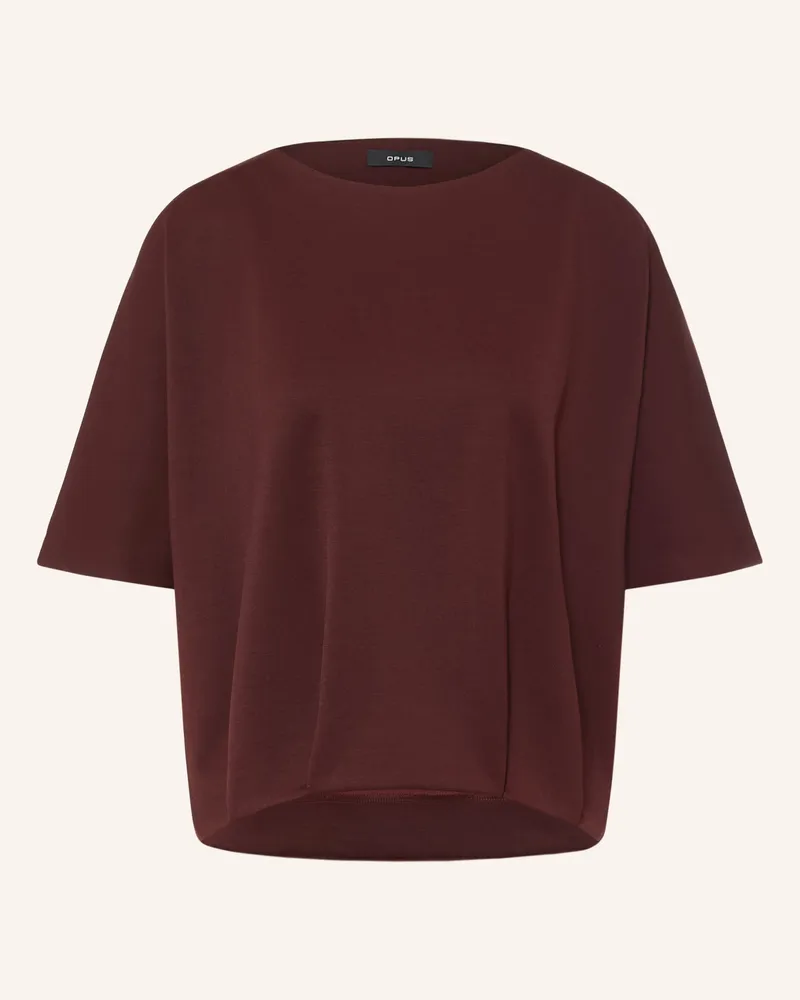 OPUS Blusenshirt Ginne rot Dunkelrot