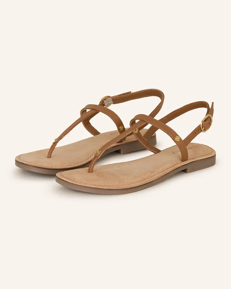 Hey Marly Sandalen-Basis COMFORT Cognac