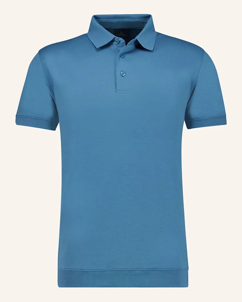 Ragman Jersey-Poloshirt Petrol