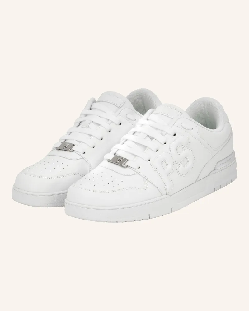 Philipp Plein Lo-Top Turnschuhe weiss Weiss
