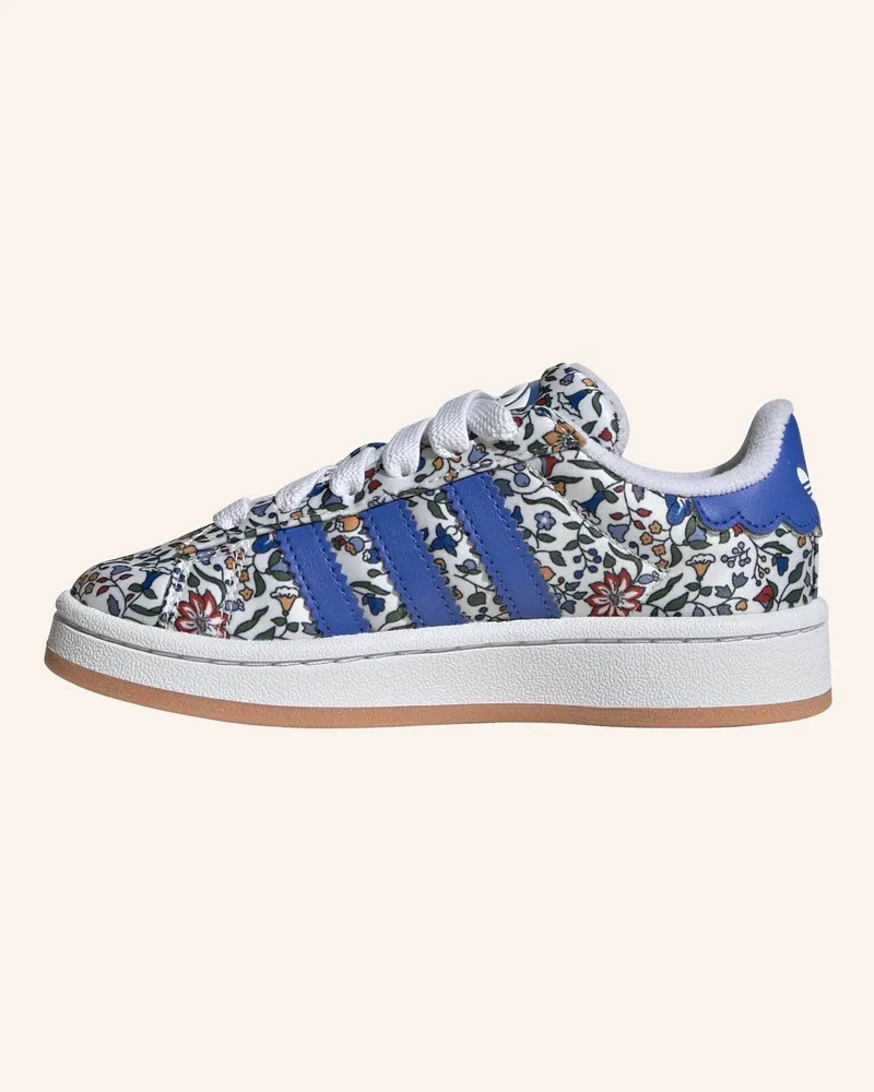 adidas CAMPUS 00S X LIBERTY LONDON COMFORT CLOSURE ELASTIC LACE KINDERSCHUH Blau