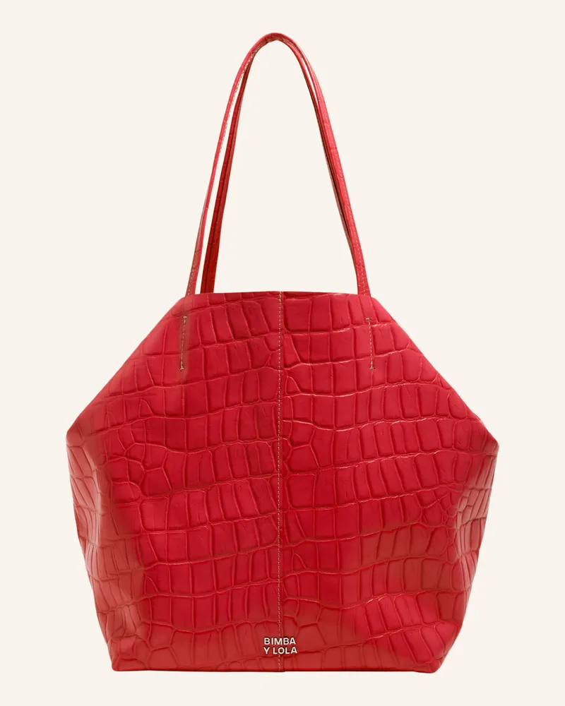 BIMBA Y LOLA Shopper rot Rot