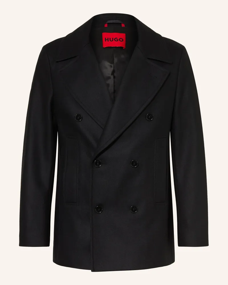 HUGO BOSS Cabanjacke Miloro schwarz Schwarz