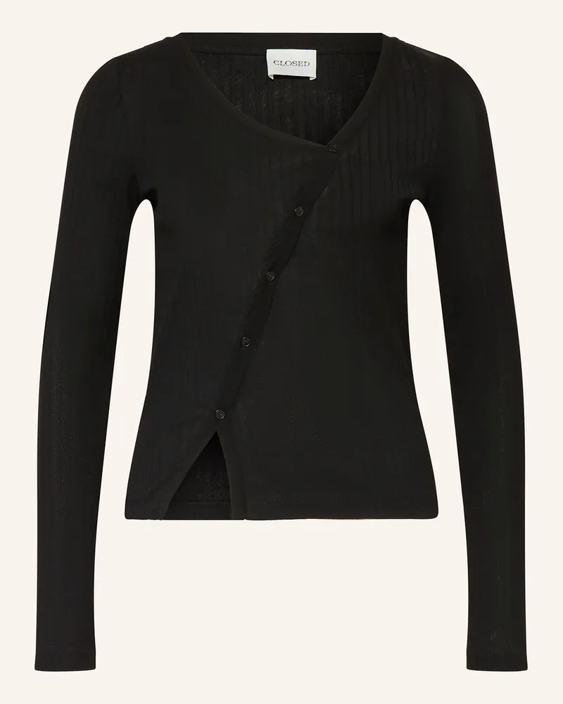 Closed Strickjacke Schwarz