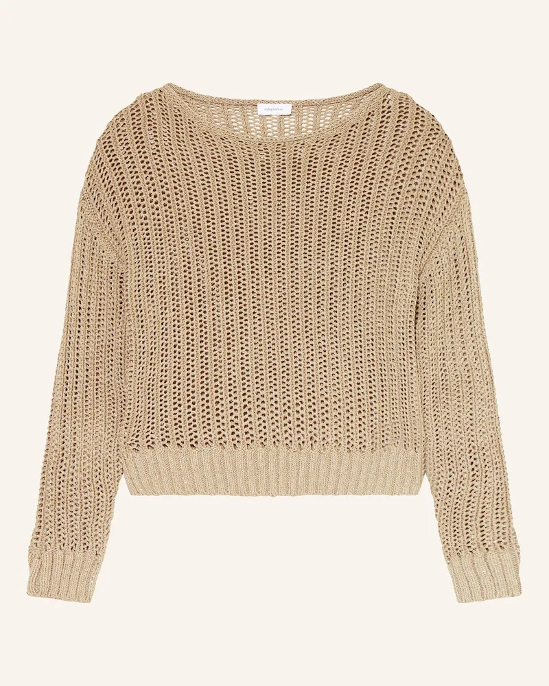 Darling Harbour Pullover Mit Pailletten gruen Schilf