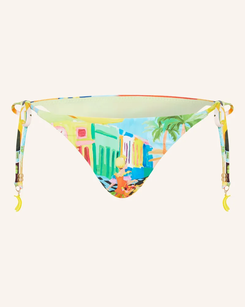 Seafolly Australia Brazilian-Bikini-Hose Cuba blau Grün