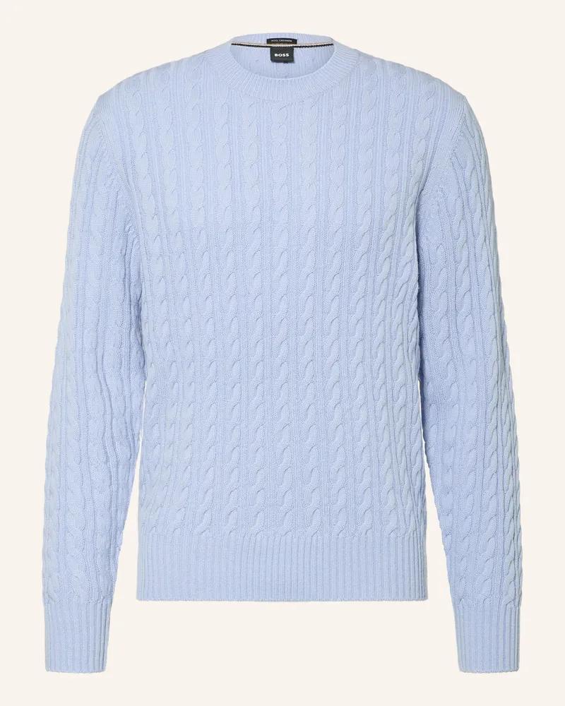 HUGO BOSS Pullover Furlan blau Hellblau