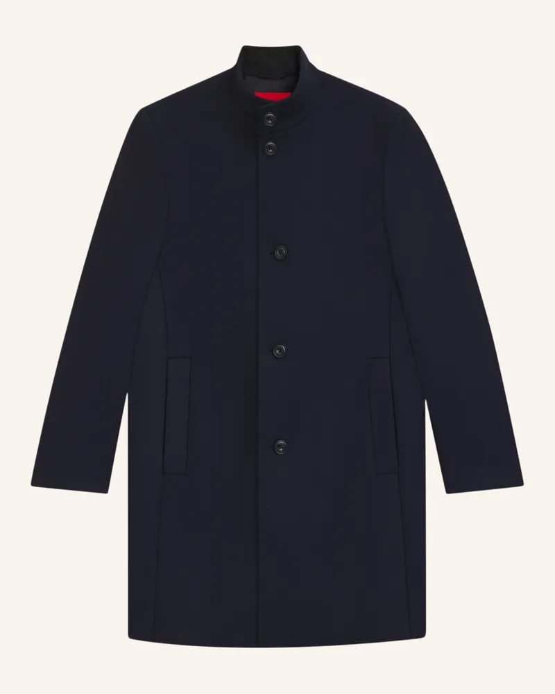 HUGO BOSS Wollmantel MINTRAX Dunkelblau