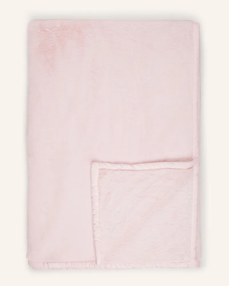 Zoeppritz Kunstfell-Plaid The Blanket rosa Hellrosa