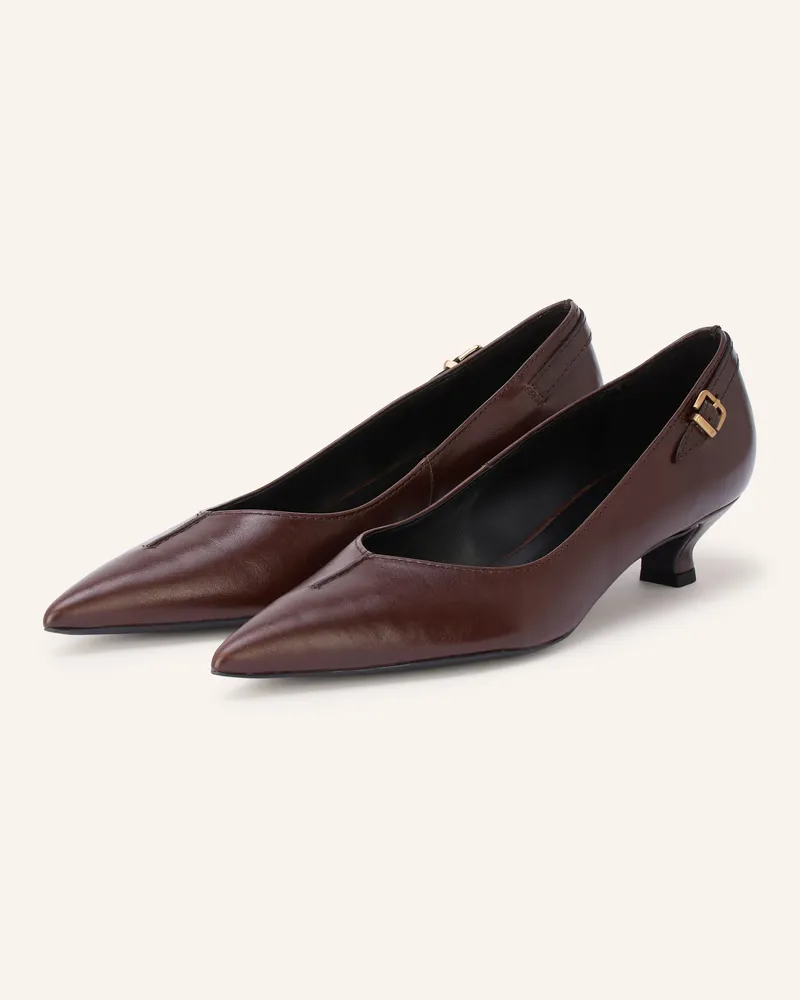 Högl Pumps braun Dunkelbraun