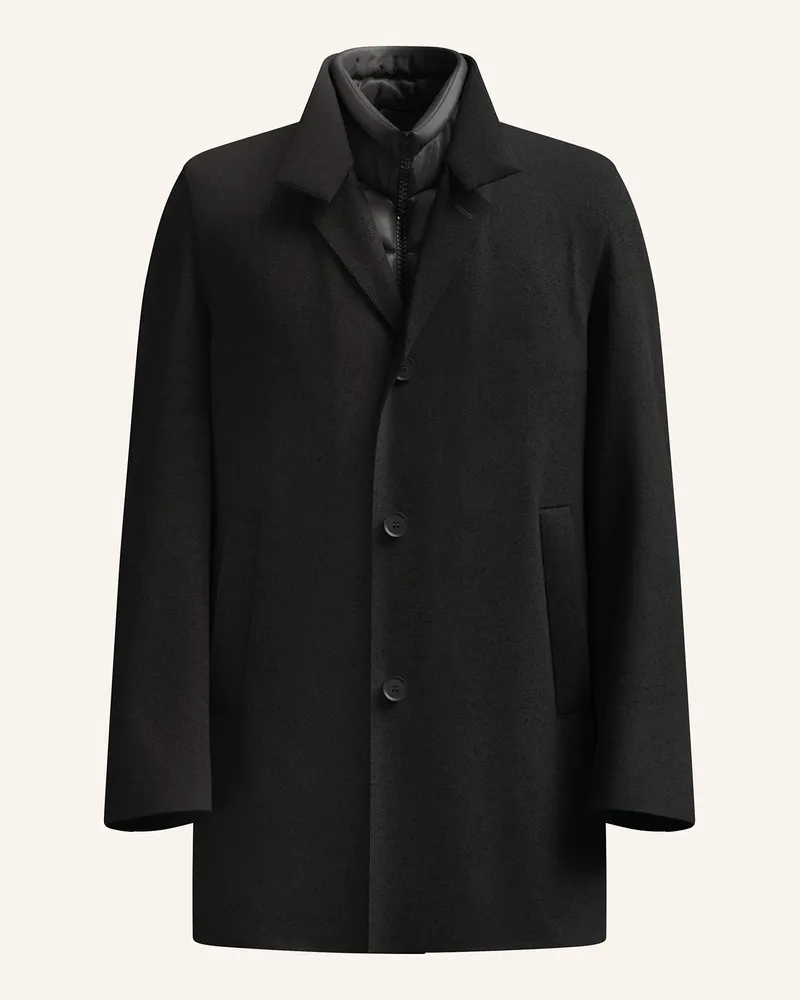Strellson Wollmantel Finlay 2.0 schwarz Schwarz