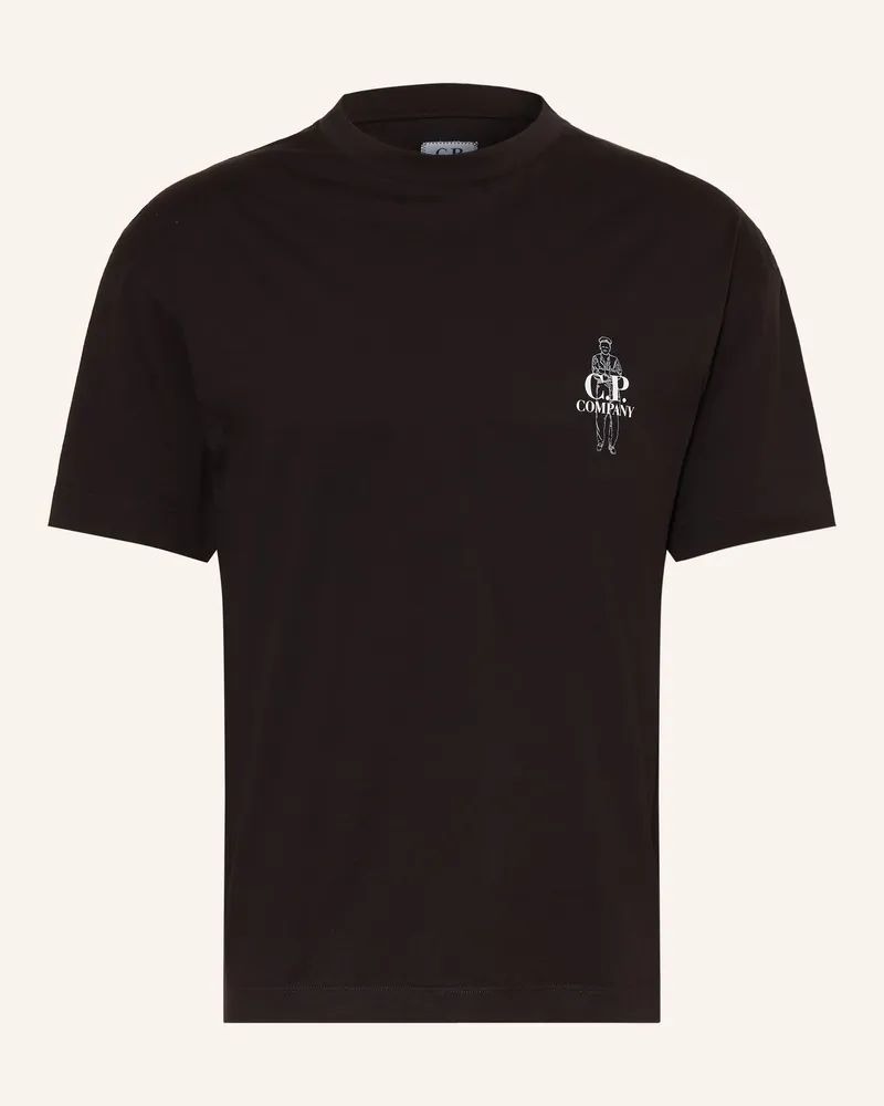 C.P. Company T-Shirt schwarz Schwarz