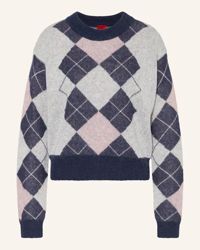 HUGO BOSS Pullover Sacero blau Dunkelblau