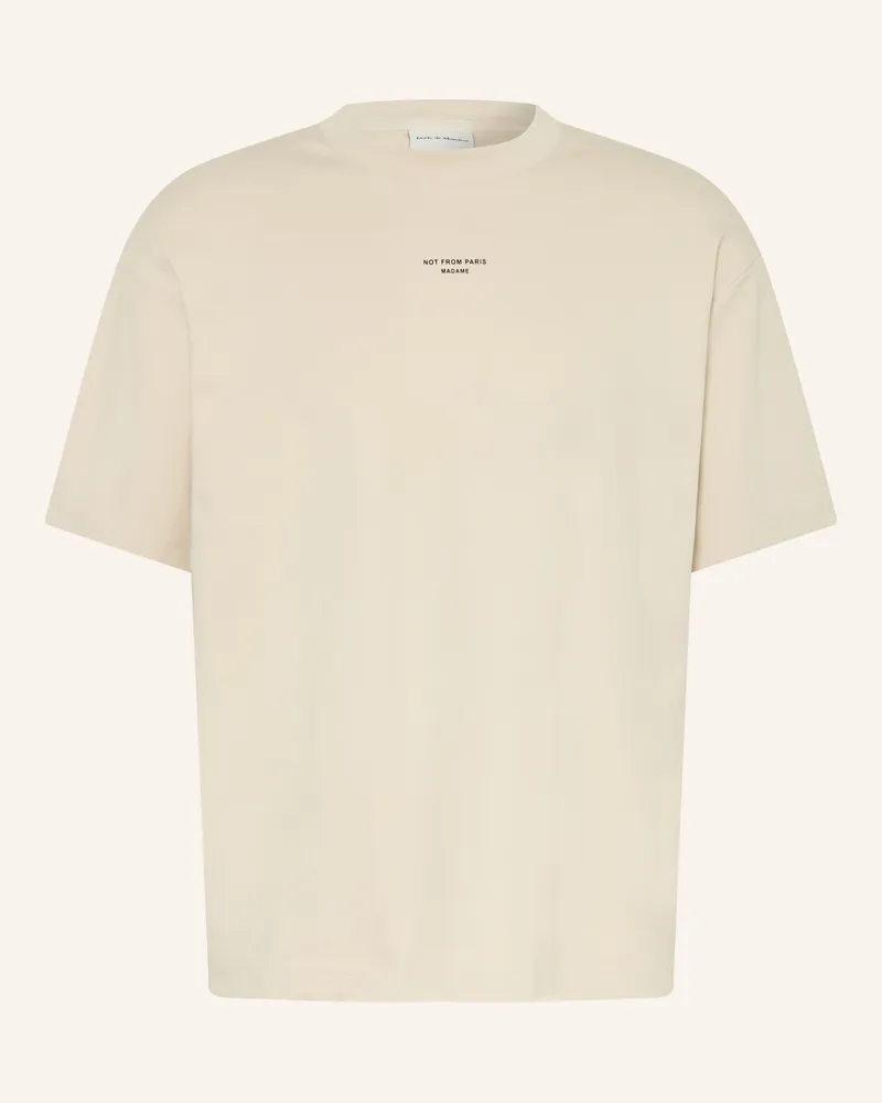 Drôle de Monsieur T-Shirt beige Beige