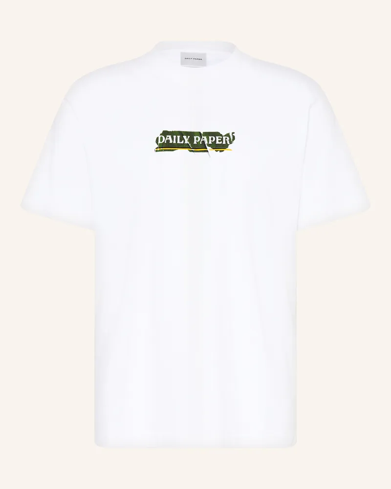 Daily Paper T-Shirt STICKER Weiss
