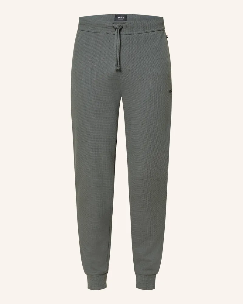 HUGO BOSS Schlafhose Grün
