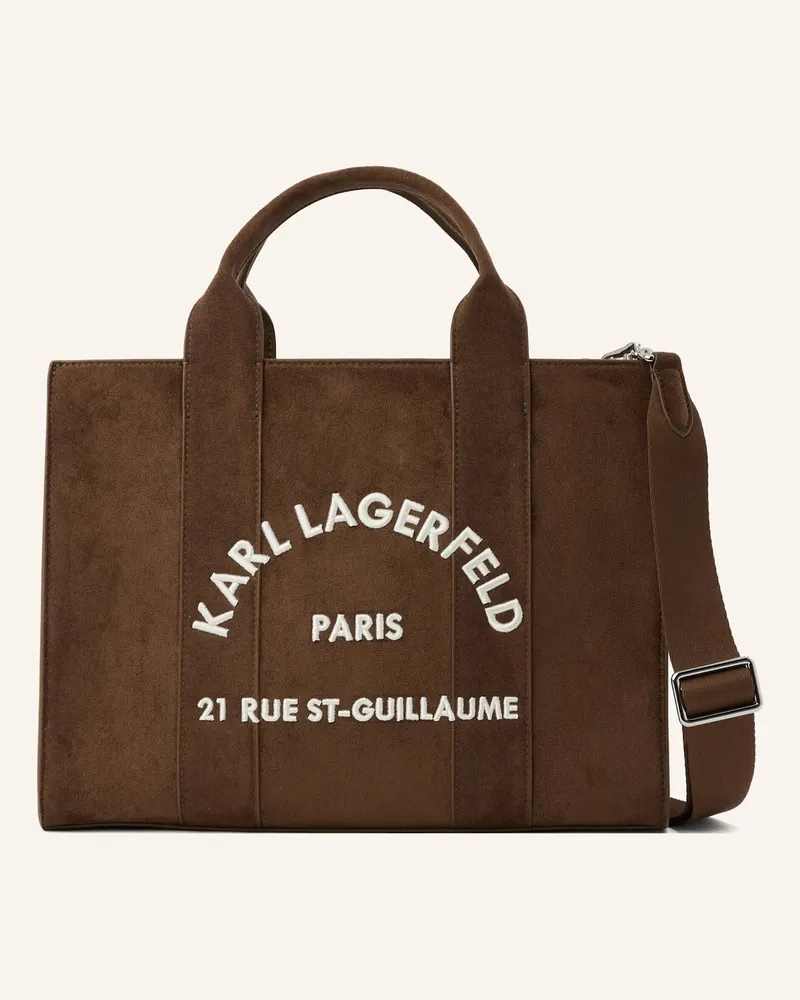 Karl Lagerfeld Handtasche braun Braun
