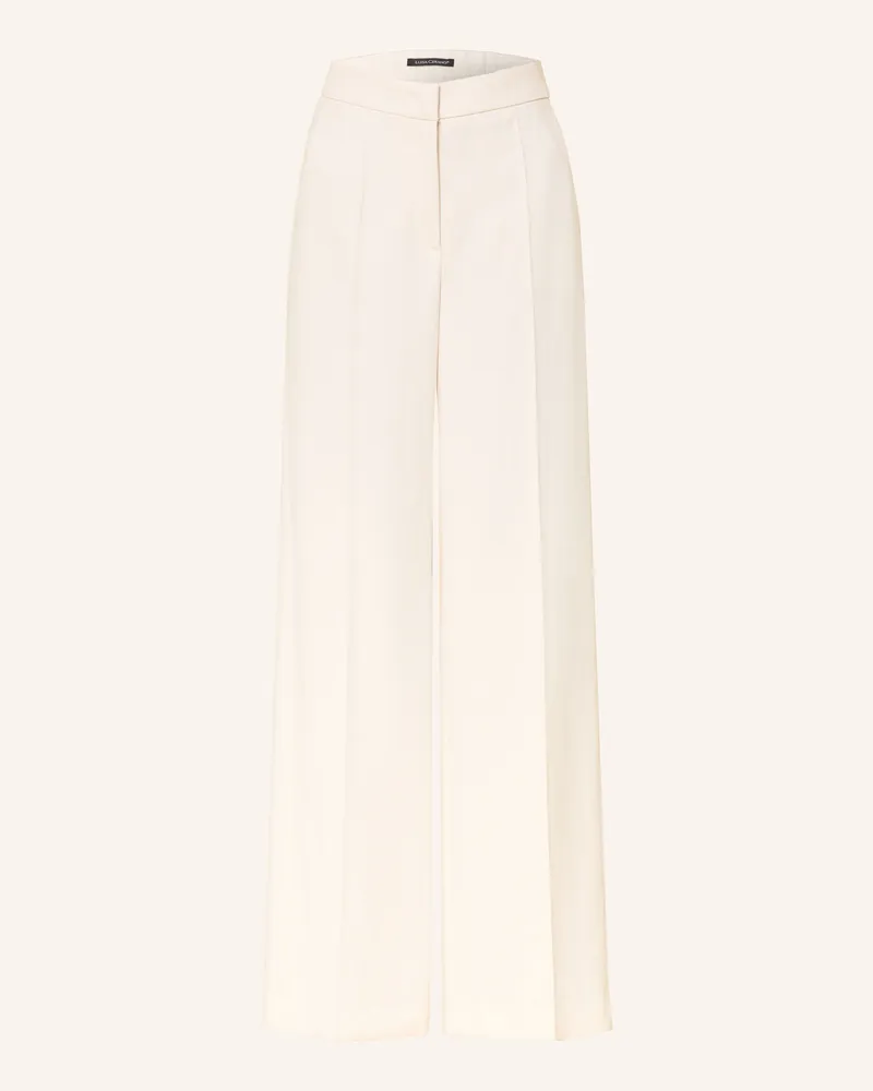 Luisa Cerano Marlenehose weiss Creme