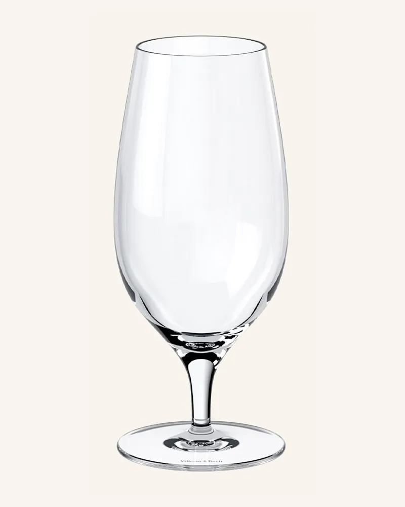 Villeroy & Boch Biertulpe, 2 Stück Purismo Beer transparent Weiss